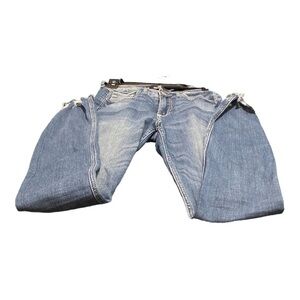 HOLLISTER Distressed Jeans W25 L32 Curvy High rise Super Skinny Classic Stretch